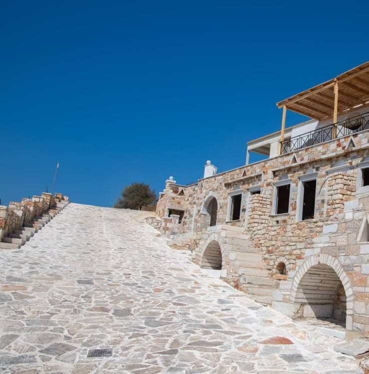 Naxos City Alta Vista Naxosアパートホテル エクステリア 写真